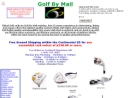 Website Snapshot of Global Golf